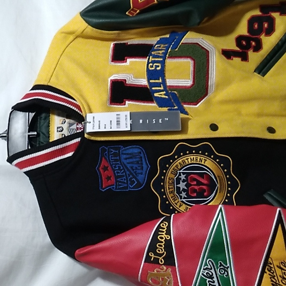 SALE! NWT Smoke Rise Heritage Outerwear Varsity League Champion Letterman Coat - Picture 3 of 16